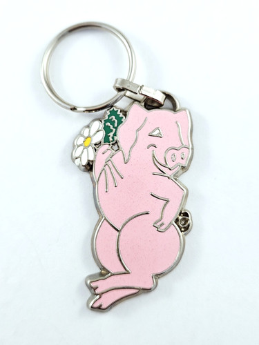Porte cles mignon cochon - porte-cles,