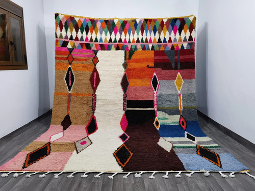Tapis laine berbère - tapis,