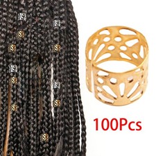 100 Pièces Dreadlocks Perles