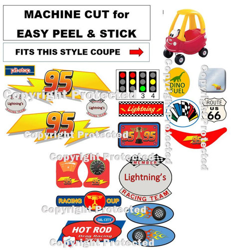 Replacement decals fit little - replacement,