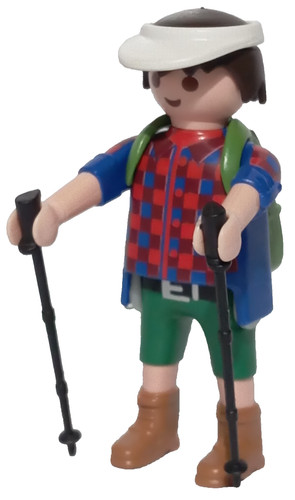 Playmobil figurine randonneur - playmobil,