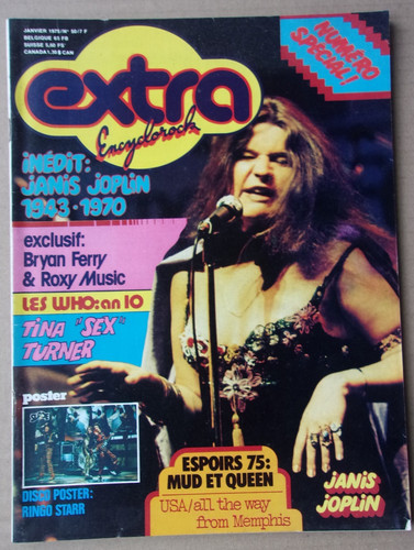 Extra 50 de 1975 janis - extra, n°50