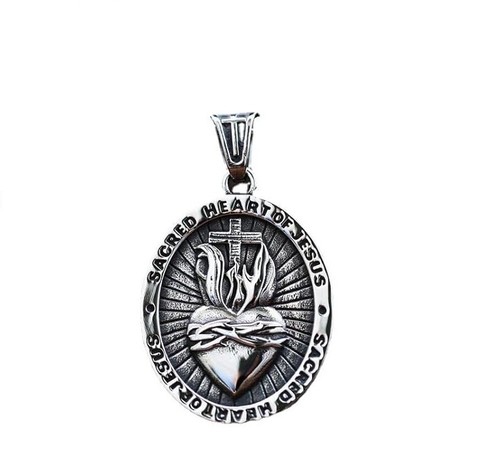 Pendentif sacré cœur - , de