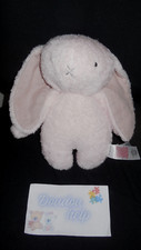302/ doudou peluche lapin rose
