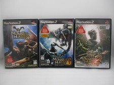 PS2 MONSTER HUNTER, G, 2 Dos 3 Jeux Import Japon PlayStation2 Capcom NTSC-J