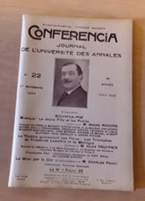 CONFERENCIA revue n°22 1925