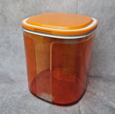 Boîte de rangement Tupperware Skyline - vintage orange translucide