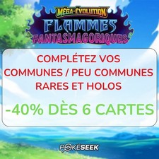 Choisissez vos Cartes Pokémon CO UNCO HOLOS PFL Flammes Fantasmagoriques NEUVE