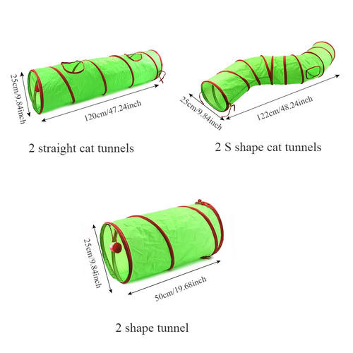 Tunnel noël chat - tunnel, pliable