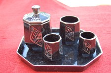 Ancien Pot à Tabac Service