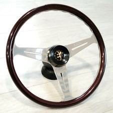 Volant Nardi Bois 38.5cm complet pour Peugeot 504 404 304 204 ou Autre Ancienne