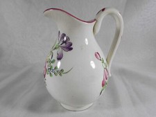 ( 02 ) PICHET / POT A LAIT EN FAIENCE DE LUNEVILLE KELLER & GUERIN SIGNE 