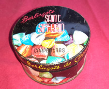ANCIENNE BOITE BONBONS BERLINGOTS SAINT SIFFREIN CARPENTRAS