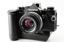 [Exc+5] Olympus OM2 OM-2 SLR Film Camera ZUIKO AUTO-S 50mm F1.8 Winder2 JAPAN