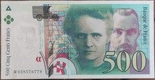 Billet de 500 francs Pierre et
