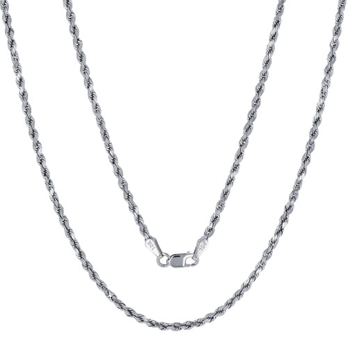 Collier chaîne motif corde - corde, or