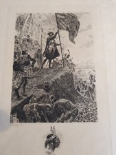 Antique french Gravure Eugène
