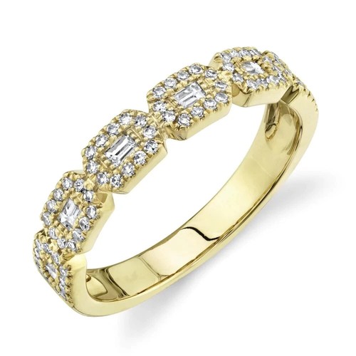 Bague diamant baguette en - bague,