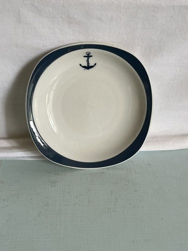 Assiette vintage marine
