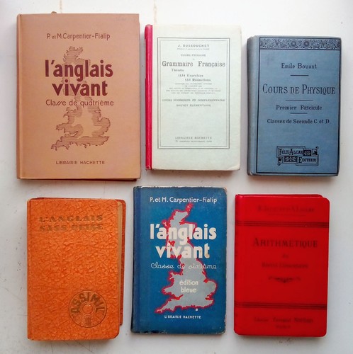 Vintage lot ancien livre - lot,
