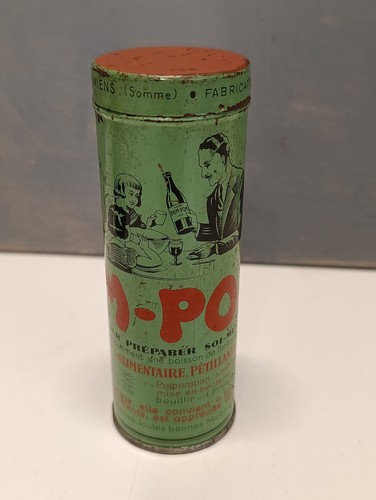 Ancienne boite publicitaire - , en