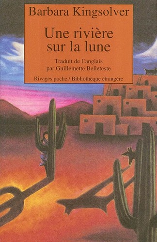 Une rivière sur lune - une,