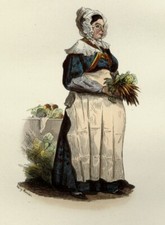 1841 marchande fruits légumes - marchande,