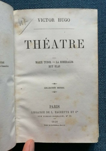 Théâtre marie tudor - "thÉÂtre, la