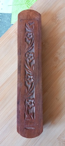 Plumier ancien bois - ,