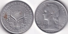 5 Francs 1975 Territoire des