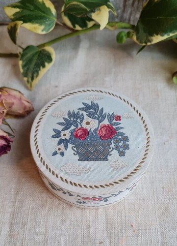 Ancienne boite poudre riz - de,