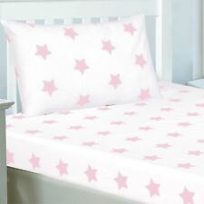 Drap Housse Simple Rose Et