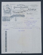 Facture 1913 LAJAUNIE LAFON