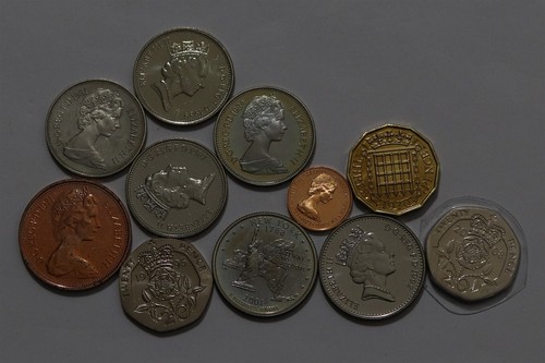 Collection monnaies uk - 🧭, de