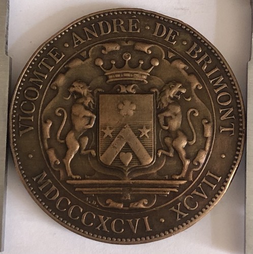Médaille bronze vicomte - en,