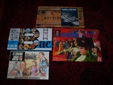 Lot de 4 divers jeux de société. anciens ..