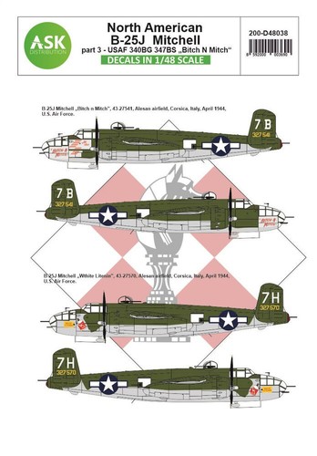 25j mitchell part us air - -,