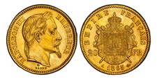 FRANCE Napoleon III 1865-A AV
