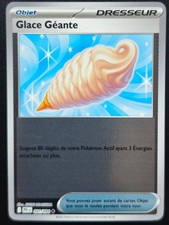 Carte Pokémon Glace Géante 091/094 REVERSE ME02 PFL Flamme Fantasmagoriques NEUF