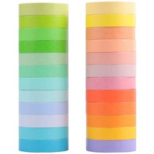  24 Rolls Matériel Scrapbooking Accessoires De Bandes Adhésives D'album