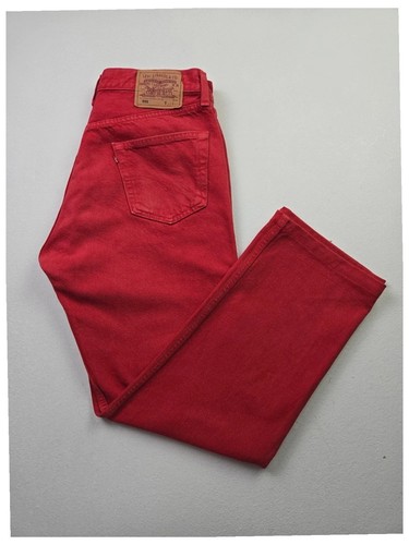 Jean levi 501 rouge - jean,