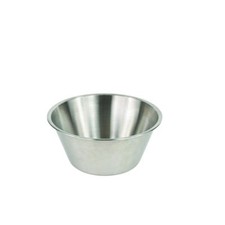 - Bassine à Pâtisserie Fond Plat en Inox 28 cm - Bol à Mélanger Professionnel...