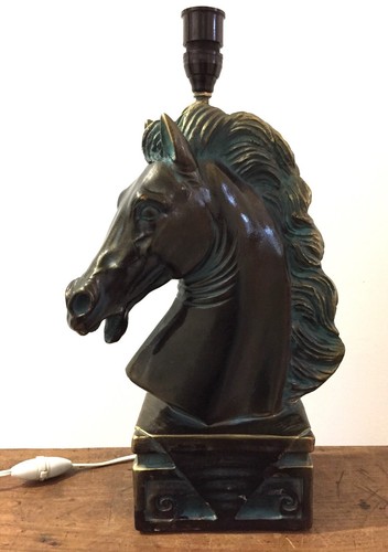 Lampe tête cheval - tête, de