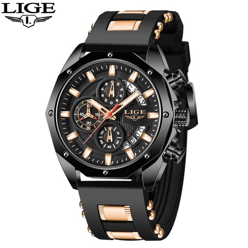 Montre quartz hommes acier - montre,