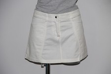 jolie mini jupe coton blanche