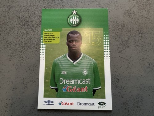 Carte joueur asse pape sarr - asse,