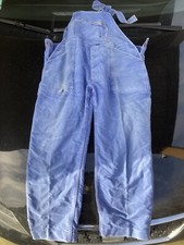 Ancienne salopette moleskine  mont saint michel blaude biaude Veste Travail