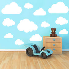 Set 21 Nuages Vinyle Art Mural