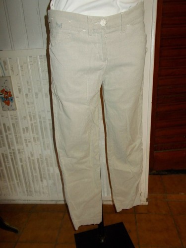 Pantalon slim coton - , beige