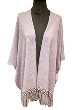 Superbe Et Authentique Gilet Lilas 100% Cachemire Not Shy TU Jamais Porté 